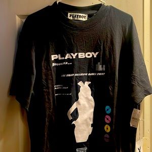 Black playboy shirt